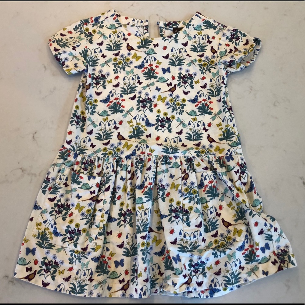 Tea Collection Nature-Print Dress Size 5